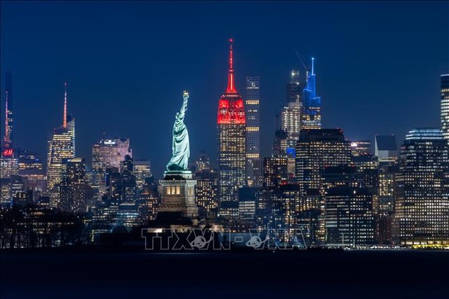 Quang cảnh thành phố New York, Mỹ. Ảnh: THX/TTXVN