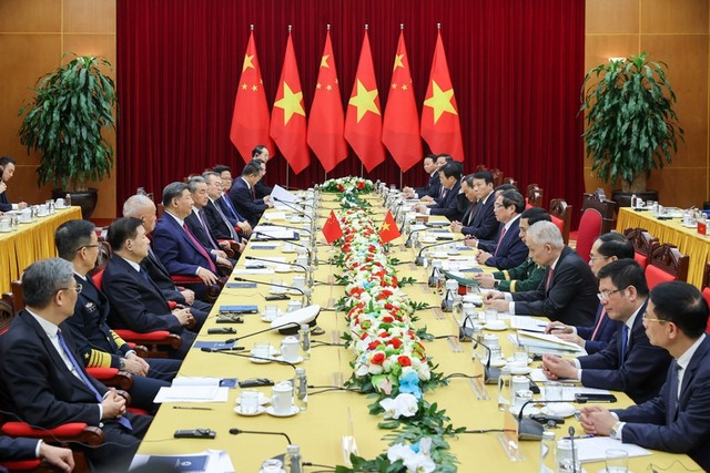 Toàn cảnh hội kiến. Ảnh: Nhật Bắc