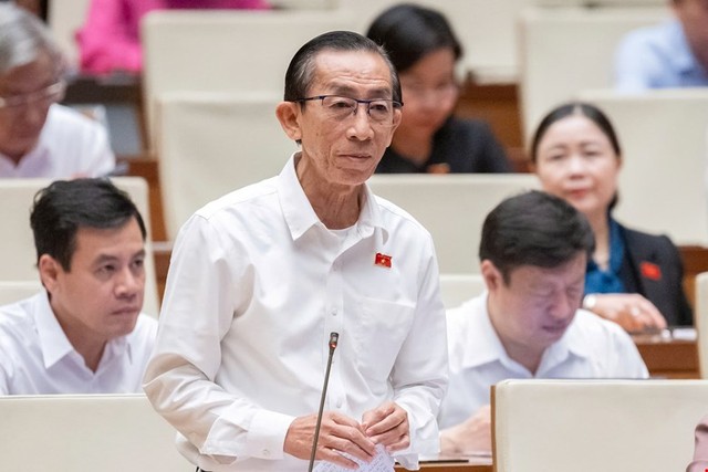 Đại biểu Trần Hoàng Ngân.