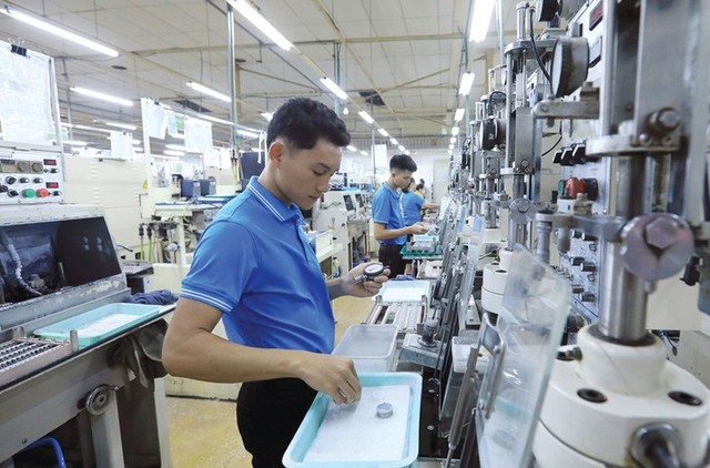 Chỉ số sản xuất công nghiệp 5 tháng đầu năm tăng 8,8% so với cùng kỳ 2024. Ảnh: Tường Lâm