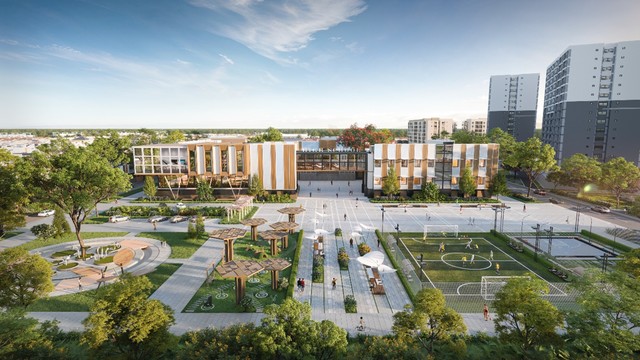 Hệ thống trường học liên cấp chuẩn quốc tế tại River Park