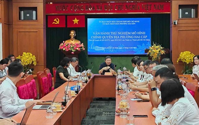 Đến nay, công tác chuẩn bị vận hành thử nghiệm tại các phường mới được triển khai khẩn trương, sẵn sàng đi vào hoạt động theo mô hình mới.