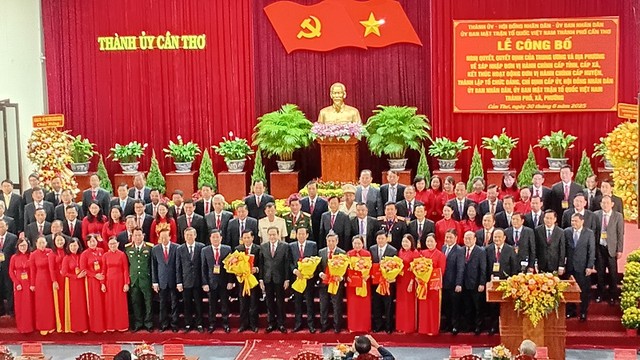 Ra mắt Đảng bộ TP. Cần Thơ mới nhiệm kỳ 2020 - 2025