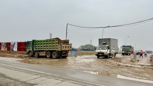 Dự án Vinhomes Wonder City Đan Phượng đang trong quá trình xây dựng. Ảnh: Thanh Vũ