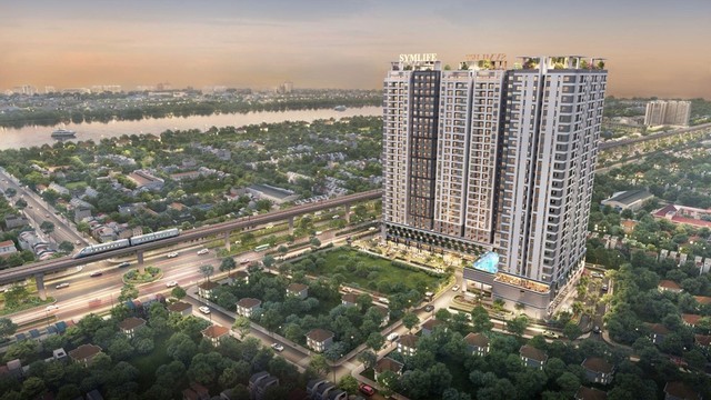 Symlife tọa lạc mặt tiền Quốc Lộ 13 - trung tâm Đông Bắc TP.HCM