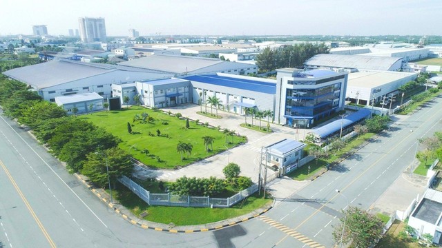 Nhà máy IMP4 được vinh danh trong sách xanh tỉnh Bình Dương. Ảnh: Imexpharm