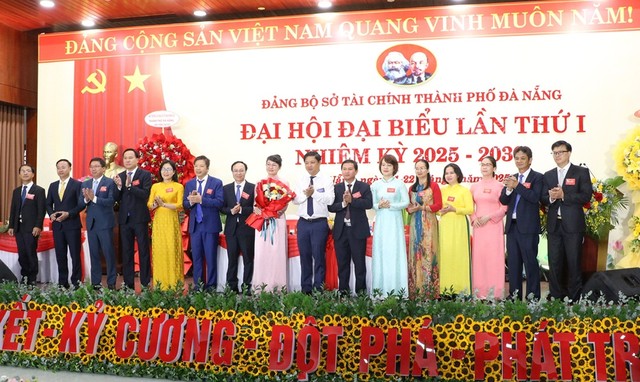 Bà Trần Thị Thanh Tâm - Giám đốc Sở Tài chính làm Bí thư Đảng ủy Sở Tài chính Đà Nẵng nhiệm kỳ 2025 - 2030.