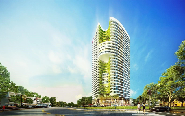 Phối cảnh kiến trúc độc đáo của ArtStella vừa được nhận giải thưởng “Dự án căn hộ có thiết kế kiến trúc đẹp nhất Việt Nam 2025”