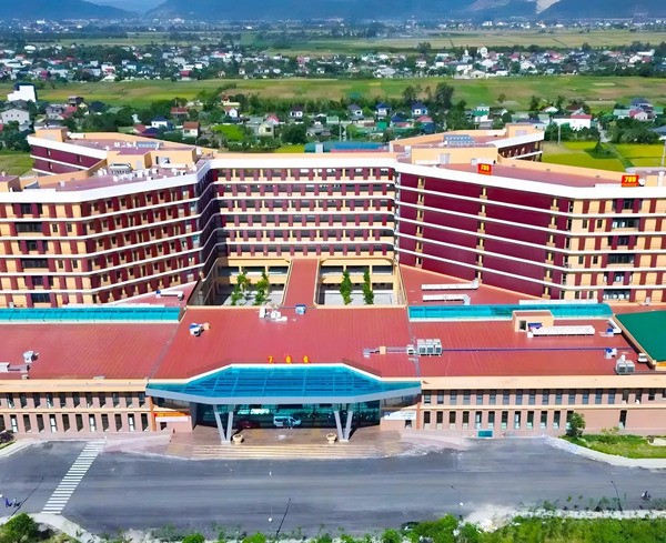 Dự án Bệnh viện Ung bướu Nghệ An giai đoạn 2 sắp khánh thành.