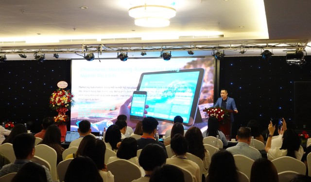 Hội thảo thu hút đông đảo doanh nghiệp du lịch. Ảnh: Hồng Hạnh.