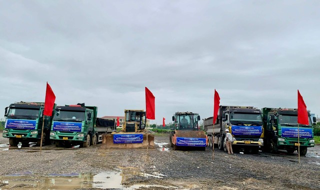 Phương tiện và trang thiết bị, máy móc đã sẵn sàng triển khai dự án