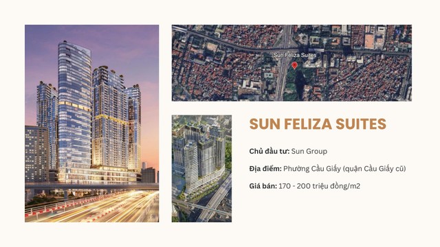 Dự án Sun Feliza Suites là "con át chủ bài" của Sun Group tại thị trường chung cư Hà Nội.