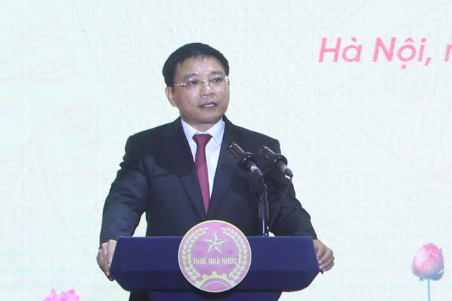 Bộ trưởng Nguyễn Văn Thắng phát biểu tại lễ kỷ niệm. Ảnh: Đức Minh.