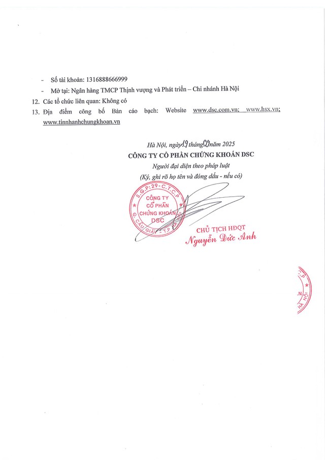 >> Chi tiết công bố thông tin