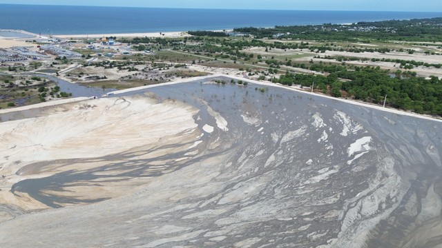 Khu vực quy hoạch thực hiện dự án Nhà máy Nhiệt điện Quảng Trị