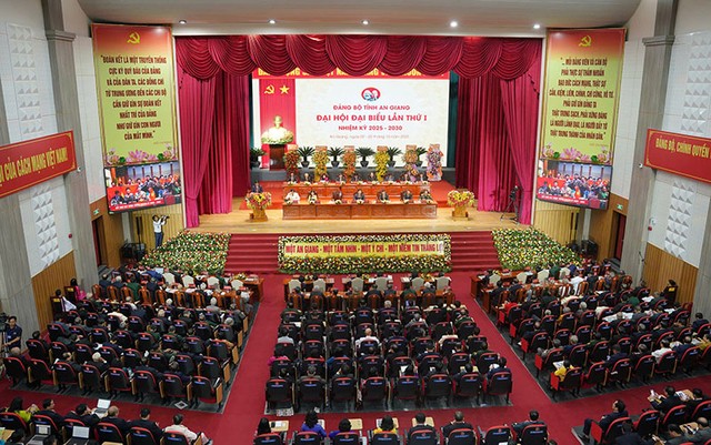 Đại hội đại biểu Đảng bộ tỉnh An Giang lần thứ I, nhiệm kỳ 2025-2030
