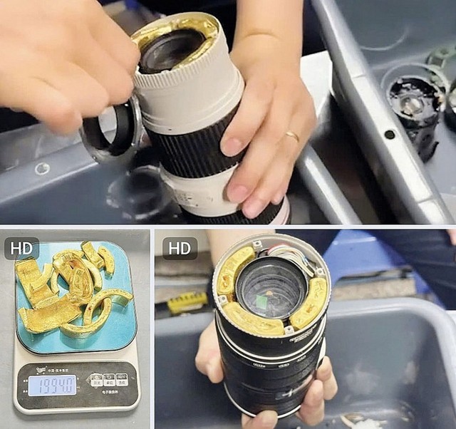 Cơ quan Hải quan đã phát hiện nhiều vụ vận chuyển lậu vàng được cất giấu tinh vi.