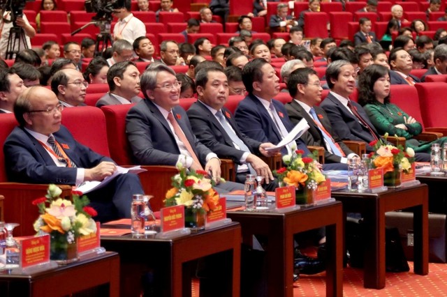 Các đại biểu tham dự Đại hội đại biểu Đảng bộ Chính phủ lần thứ I, nhiệm kỳ 2025 - 2030.