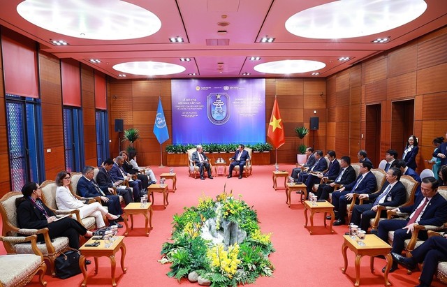 Toàn cảnh buổi hội kiến. Toàn cảnh buổi hội kiến.