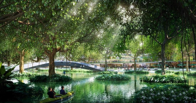 Charmora City sẽ tiên phong áp dụng mô hình Sponge City – thành phố bọt biển