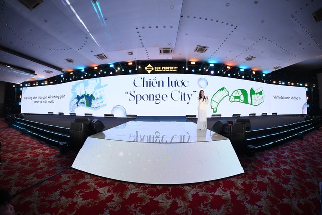 Đại diện Sun Property chia sẻ về ý tưởng quy hoạch đột phá của Charmora City.