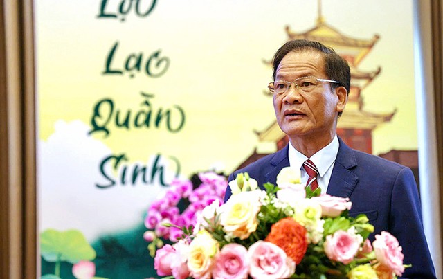 Ông Nguyễn Hồng Hải, Phó chủ tịch Hiệp hội Du lịch Việt Nam phát biểu tại Hội thảo.