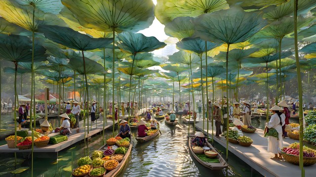 Charmora City áp dụng mô hình Sponge City, hướng tới đô thị xanh bền vững.