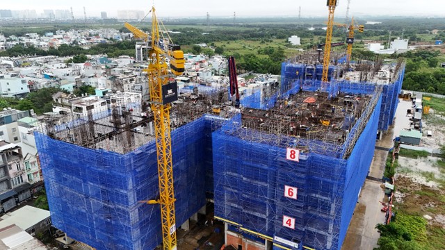 Khải Hoàn Prime đảm bảo tiến độ thi công vượt trội