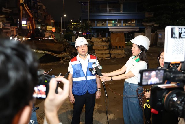 Ông Phan Công Bằng, Trưởng ban MAUR chia sẻ về tiến độ dự án