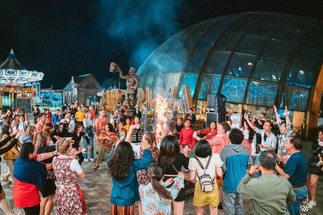 Chương trình Ba Na By Night đã tạo được dấu ấn riêng với du khách