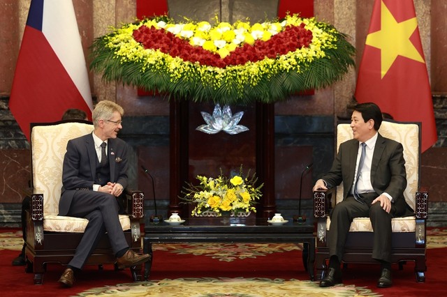 Tại cuộc tiếp, hai bên bày tỏ vui mừng về những bước phát triển tích cực của quan hệ Việt Nam - Cộng hòa Séc trên nhiều lĩnh vực, trên nền tảng tin cậy chính trị cao.