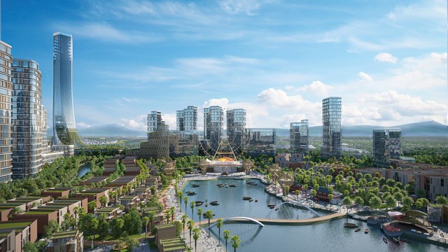 Da Nang Downtown được kỳ vọng sẽ là một “Marina Bay Sands mới” của châu Á. Ảnh phối cảnh minh họa Sun Group Da Nang Downtown được kỳ vọng sẽ là một “Marina Bay Sands mới” của châu Á. Ảnh phối cảnh minh họa Sun Group