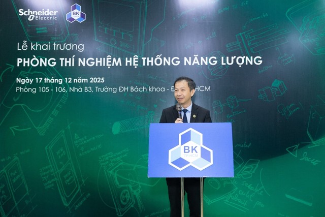 PGS.TS. Phạm Trần Vũ - Phó Hiệu trưởng Trường Đại học Bách khoa - ĐHQG-HCM kỳ vọng về những hoạt động hợp tác sắp tới với Schneider Electric PGS.TS. Phạm Trần Vũ - Phó Hiệu trưởng Trường Đại học Bách khoa - ĐHQG-HCM kỳ vọng về những hoạt động hợp tác sắp tới với Schneider Electric