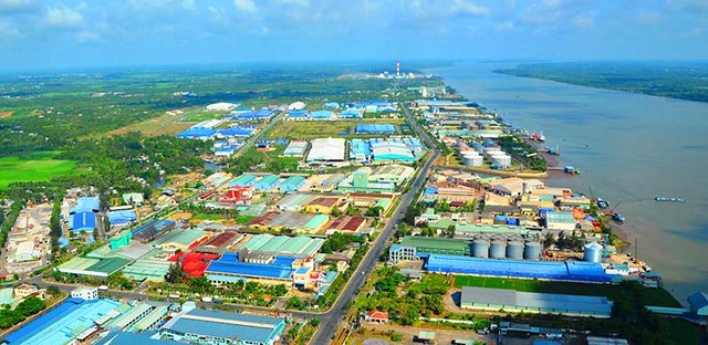 Khu công nghiệp Trà Nóc, TP. Cần Thơ. Ảnh: Thu Hà
