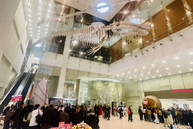 Du khách tham quan Bảo tàng - Thư viện tỉnh Quảng Ninh trong dịp Tết Dương lịch 2026. Ảnh: Bảo tàng Quảng Ninh Du khách tham quan Bảo tàng - Thư viện tỉnh Quảng Ninh trong dịp Tết Dương lịch 2026. Ảnh: Bảo tàng Quảng Ninh