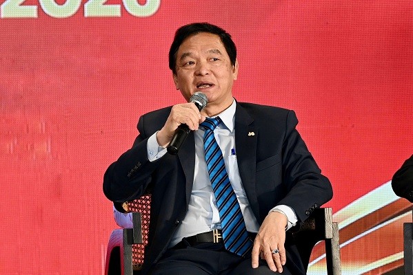 Ông Lê Viết Hải, Chủ tịch Tập đoàn Xây dựng Hòa Bình.