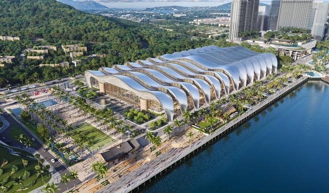 Phối cảnh các công trình trọng điểm phục vụ APEC 2027. Ảnh: Sun Group. Phối cảnh các công trình trọng điểm phục vụ APEC 2027. Ảnh: Sun Group.