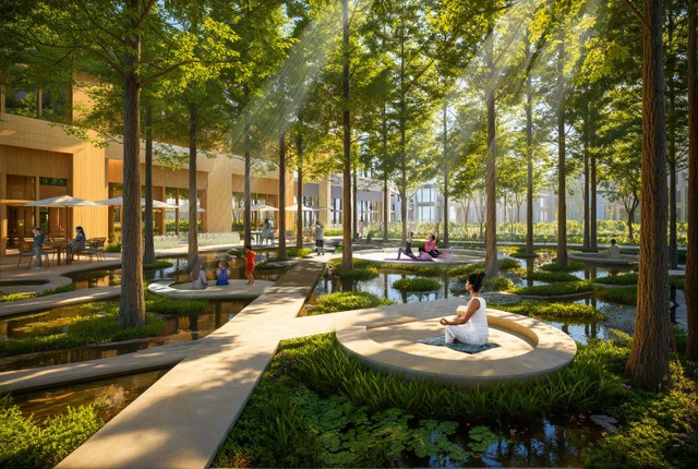 Chuẩn sống wellness living tại Đảo Nam mang đến trải nghiệm phục hồi Thân - Tâm - Trí cho cư dân.