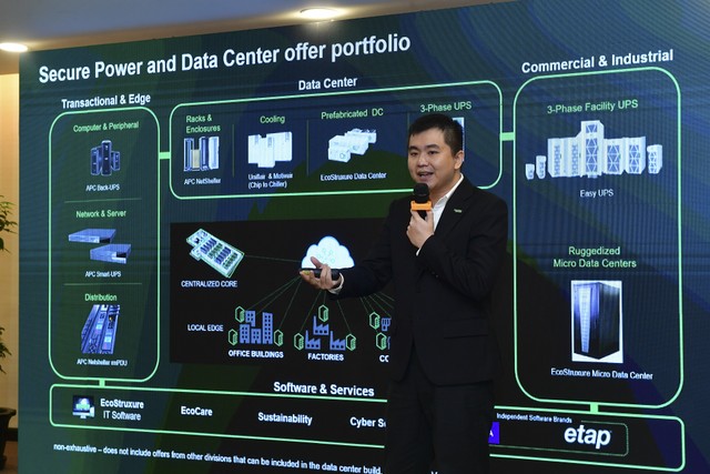 Schneider Electric chia sẻ về sản phẩm và giải pháp APC