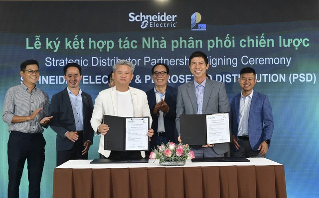 Schneider Electric và PSD ký kết hợp tác chiến lược