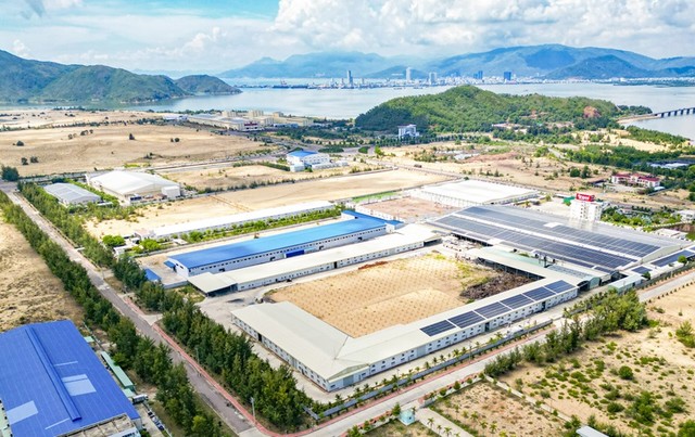 Năm 2025, Khu công nghiệp Nhơn Hội (Khu A) là 1 trong 2 khu công nghiệp hoàn thành 100% chỉ tiêu được giao. Ảnh: SNP.