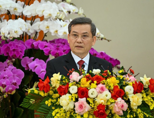 Trưởng Ban Nội chính Trung ương Lê Minh Trí phát biểu tại buổi lễ. (Ảnh: DUY LINH) Trưởng Ban Nội chính Trung ương Lê Minh Trí phát biểu tại buổi lễ. (Ảnh: DUY LINH)