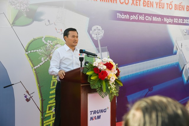 Ông Bùi Xuân Cường, Phó Chủ tịch UBND TP.HCM phát biểu tại sự kiện.