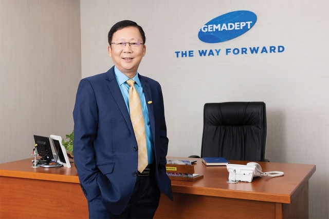 Ông Nguyễn Thanh Bình, Tổng giám đốc Công ty cổ phần Gemadept (mã GMD)