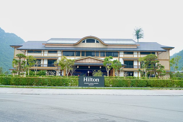 Hilton Quang Hanh Onsen Resort với tiêu chuẩn dịch vụ toàn cầu khắt khe