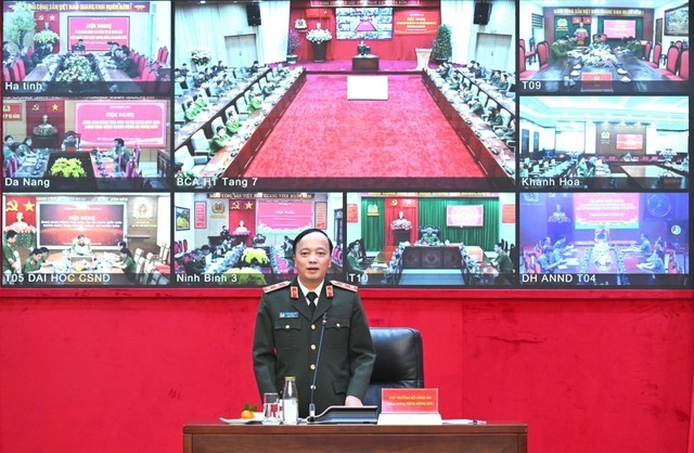 Thứ trưởng Đặng Hồng Đức phát biểu tại Hội nghị.