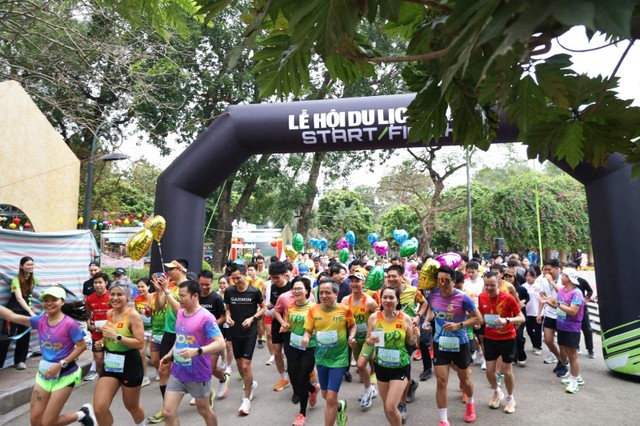 Hoạt động chạy vì môi trường trong khuôn khổ Lễ hội Du lịch Hà Nội 2026.