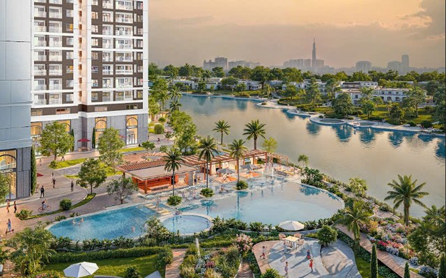 Không gian sống chuẩn resort giữa thiên nhiên xanh mát