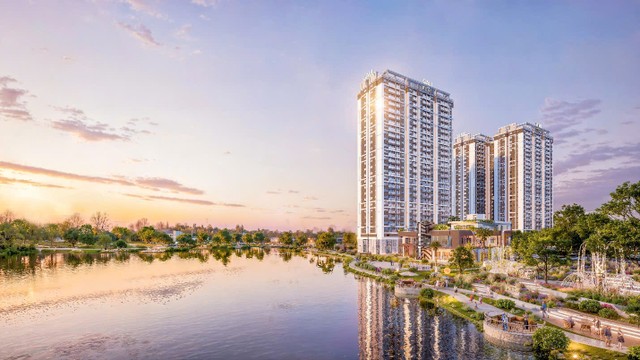 Không gian sống ven sông được cộng đồng tinh hoa ưa chuộng