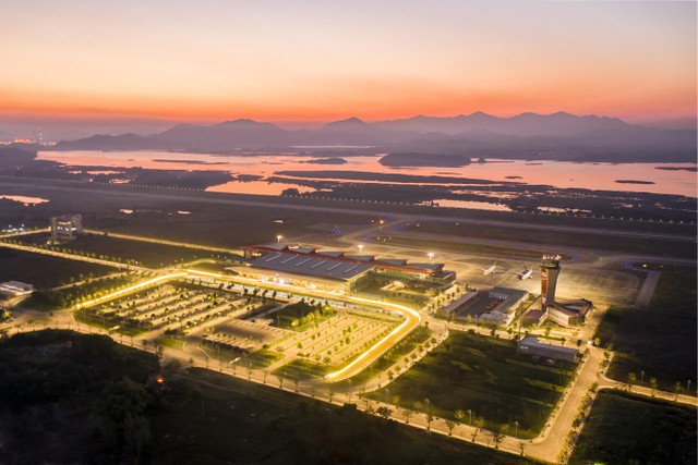 Cảng HKQT Vân Đồn được hoàn thành thần tốc sau khoảng 2 năm thi công